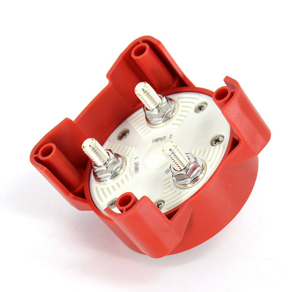 Biemmedue- Rotes Bedienfeld, 4-segment-batterieschalter, Zubehör Für Marine- Und Schifffahrtsbeschläge.