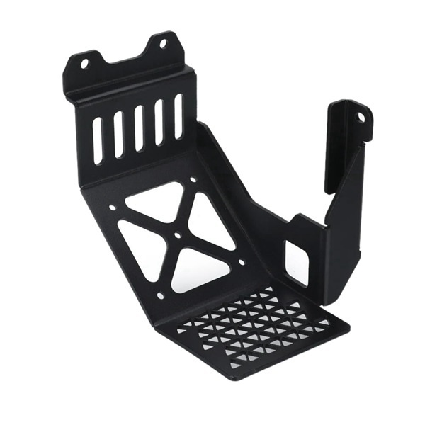 Biemmedue- 1 Farbe: Schwarz Material: Aluminium Motorunterbodenschutzplatte Für Motorradmodifikationen, Chassis-abschirmung.