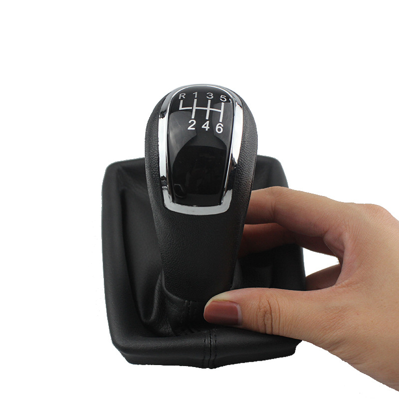 Biemmedue- Passend Für Audi A4 Serie 08-13, Staubschutzkappe Und Clip-set Für 5/6-gang-schaltknauf, Schwarze Kappe, 6-gang, Einteilig.