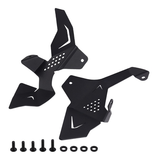 Biemmedue- Set. Farbe: Schwarz. Material: Metall. Drosselklappengehäuseabdeckung/schutz Für Motorräder.