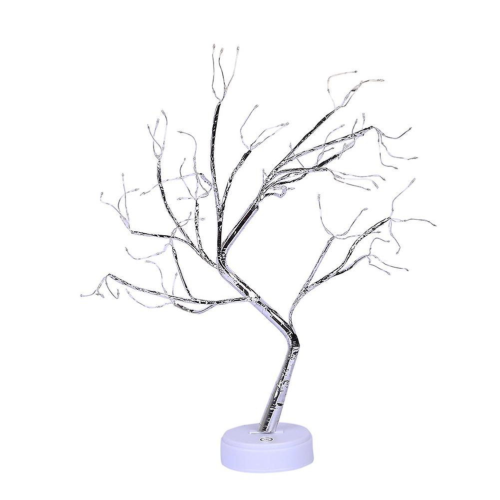 Tischlampe Im Topfformat, Nachtlicht, Bonsai-baum-weihnachtsdeko Mit 108 Led-perlen