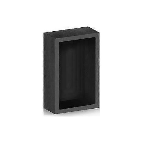 Graphit-gussform, Form Zum Schmelzen, Gießen, Raffinieren Und Recyceln Von Aluminium, Kupfer, Silber Und Gold, 5 X 3,2 X 1,6 Zoll