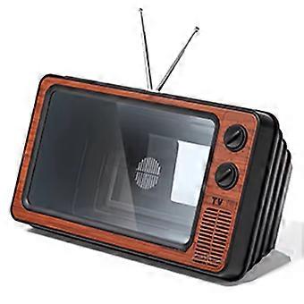 Bildschirmvergrößerung Für Smartphones, Ausziehbarer Ständer, Handyhalterung, Hd-videoverstärker, Augenschutz, Retro-design