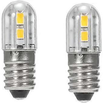 2er-pack 6v E10 Led-lampen Mit 2835 Schraubsockel, 4 Smd-chips, Gelbes Upgrade Für Scheinwerfer Und Taschenlampen