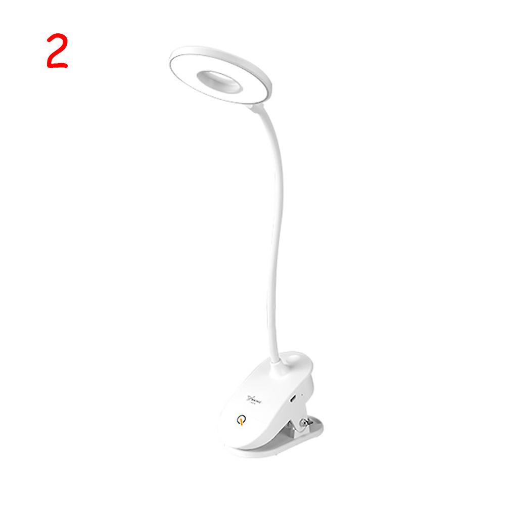 Led-schreibtischlampe Mit Augenschutz, Usb-ladeclip, Tischlampe Für Zuhause/schlafzimmer