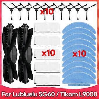 Zubehör Für Staubsauger Sg60 / Sl60 / Sl60d / Sl61 / L9000: Walzenbürste, Seitenbürste, Hepa-filter, Wischtuch