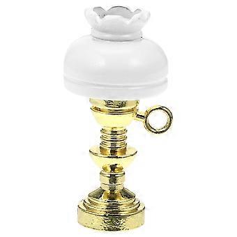 Miniatur-tischlampe, Puppenhaus-schreibtischlampe, Miniaturhauslampe, Vintage-tischlampenmodell