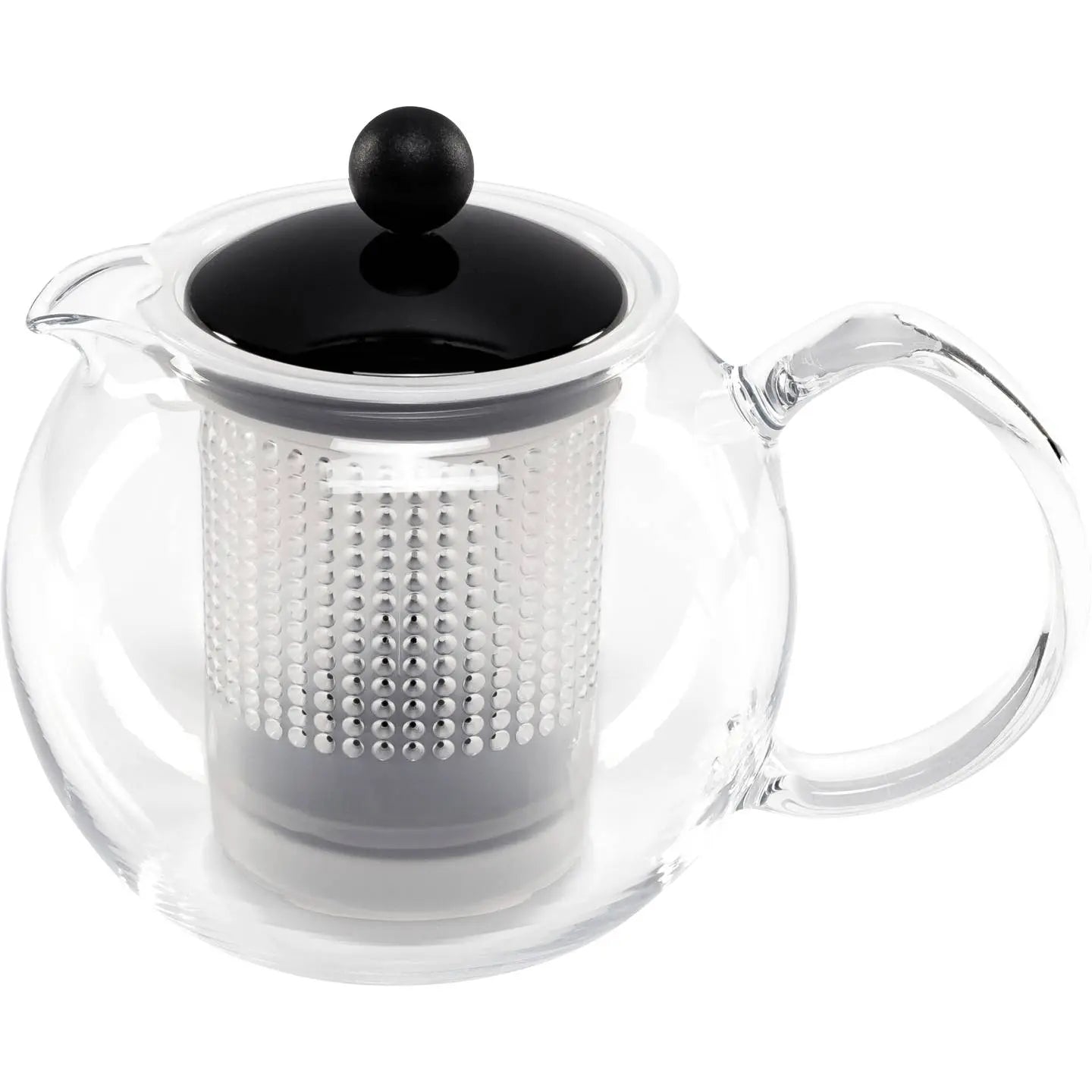 [neuwertig] B-ware Bodum Teebereiter Kanne Teekanne Assam F Plst 1 Liter Glasbehälter Schwarz125