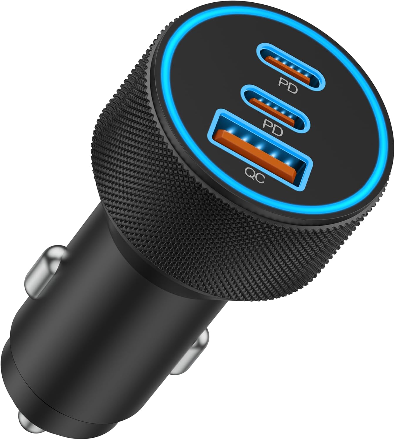 Usb-c-autoladegerät, 3 Anschlüsse, 67 W Ultraschnelles Laden, Dual-usb-c- Und Usb-a-anschlüsse, Zigarettenanzünderadapter Für Iphone 17, 17e, 16, 15, 14, 13, 12, 11 Pro Max, Ipad, Galaxy