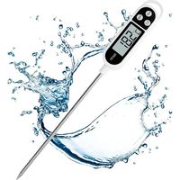 Digitales Küchenthermometer – 150 Mm Edelstahlsonde – Schnelle Messung In 4-6 Sekunden – Genauigkeit +/- 1 °c Für Fleisch Und Gebäck