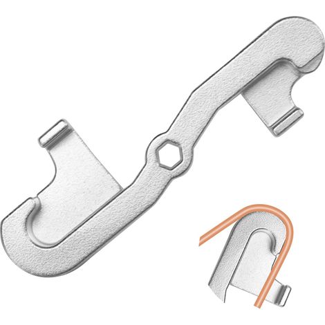 Bremsschlauchbiegewerkzeug – 4,75 Mm Durchmesser – Kleiner Durchmesser – Verschleißfest – Praktisches Biegewerkzeug – Silber