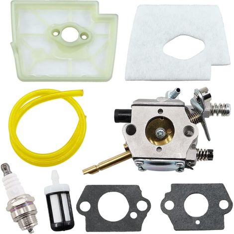 Vergaser Mit Luftfilter Und Zündkerze Für Stihl Freischneider Fs160, Fs180, Fs220, Fs280, Fs290, Fs 160 180 220 280 290 4119 120 0604, Zama C15-51 / C1s-s3d, Walbro Wt-223