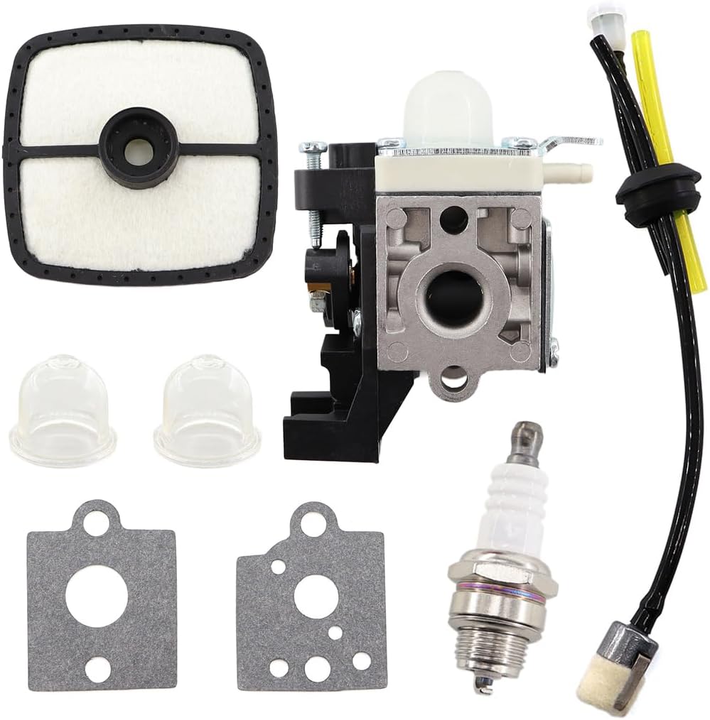 Vergaser Mit Dichtung, Luftfilter Und Reparatursatz Für Echo Srm225, Srm225i, Gt225, Gt225sf, Pas225, Pas225sb, Pas225vp Freischneider. Ersetzt Zama Rb-k93 A021001690, A021001691, A021001692