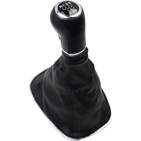 6-gang-schaltknauf 009140093 Für Opel Corsa D 2006–2014, Corsa E 2014–2019, 19276456, Schwarz