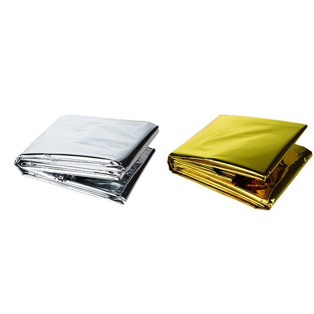 5-teiliges Notfalldecken-set, Silberne Rettungsdecke, Tragbare Einweg-notfalldecke Für Den Außenbereich, 160 × 210 Cm