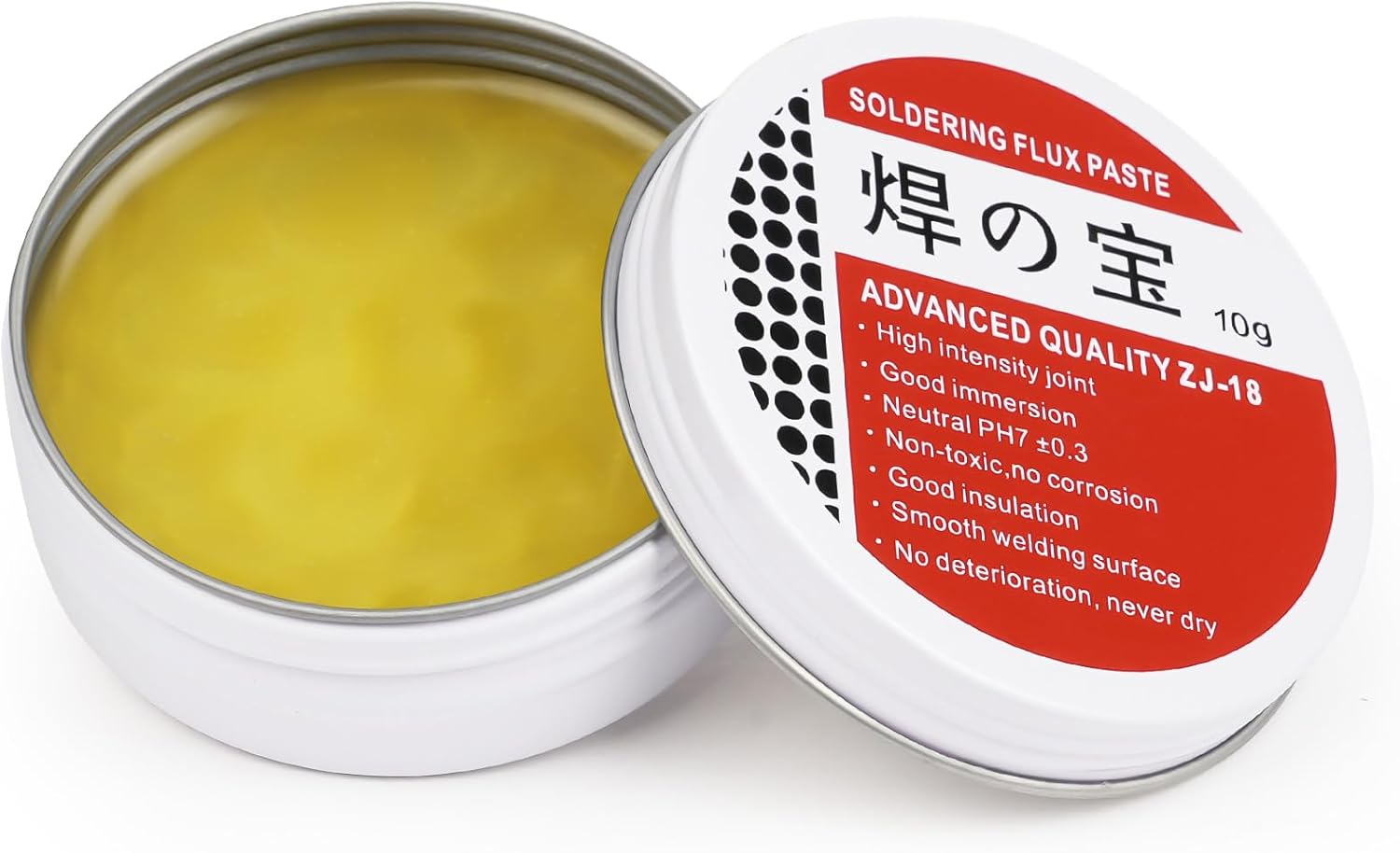 Lötpaste, 10 G, No-clean-lötpaste, Lötflussmittelpaste, Elektrische Lötflussmittel-zinnpaste, Umweltfreundliche Lötflussmittelpaste Für Smd-leiterplatten, Bga Und Pga