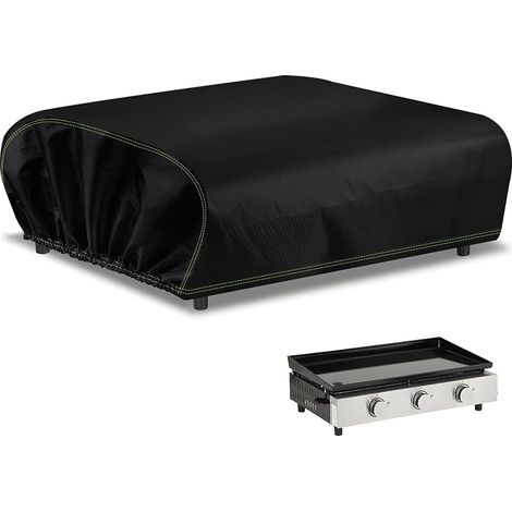 Plancha-abdeckung Für Den Außenbereich, 600d Oxford-gewebe, Schutzhülle 80 X 60 X 25 Cm, Universelle Wasserdichte Plancha-abdeckung, Uv-beständig Für Gasherde, Grills Und Küchen Im Freien.
