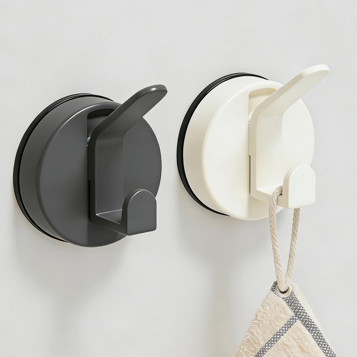 Saugnapfhaken Ohne Bohren, Handtuchhalter Für Bad, Dusche, Küche, Wiederverwendbarer Saugnapf Für Wohnmobil, Küche, Familie