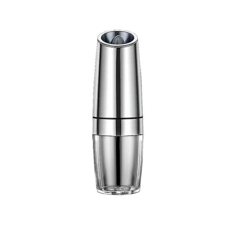 Batteriebetriebenes Salz- Und Pfeffermühlen-set (1 Mühle) – Inklusive Ständer – Helles Licht – Einstellbarer Mahlgrad
