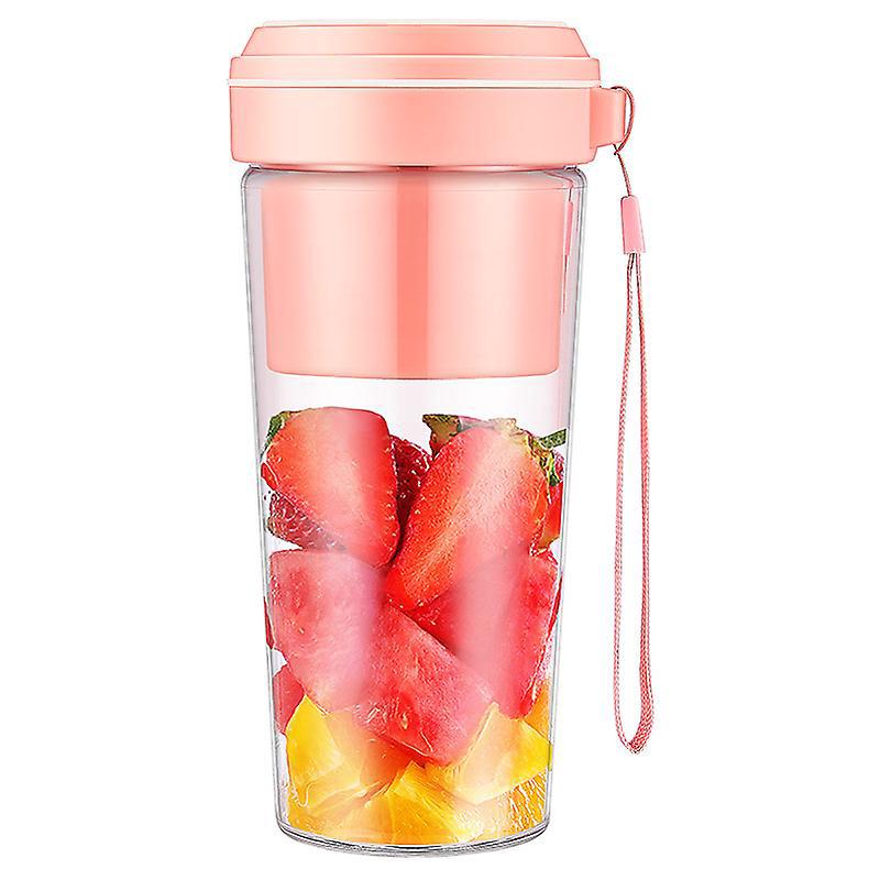 Tragbarer Mixer Für Smoothies, Shakes Und Säfte, 400 Ml, Ideal Für Fitnessstudio, Büro Und Reisen, Usb-aufladbarer Mini-smoothie-maker