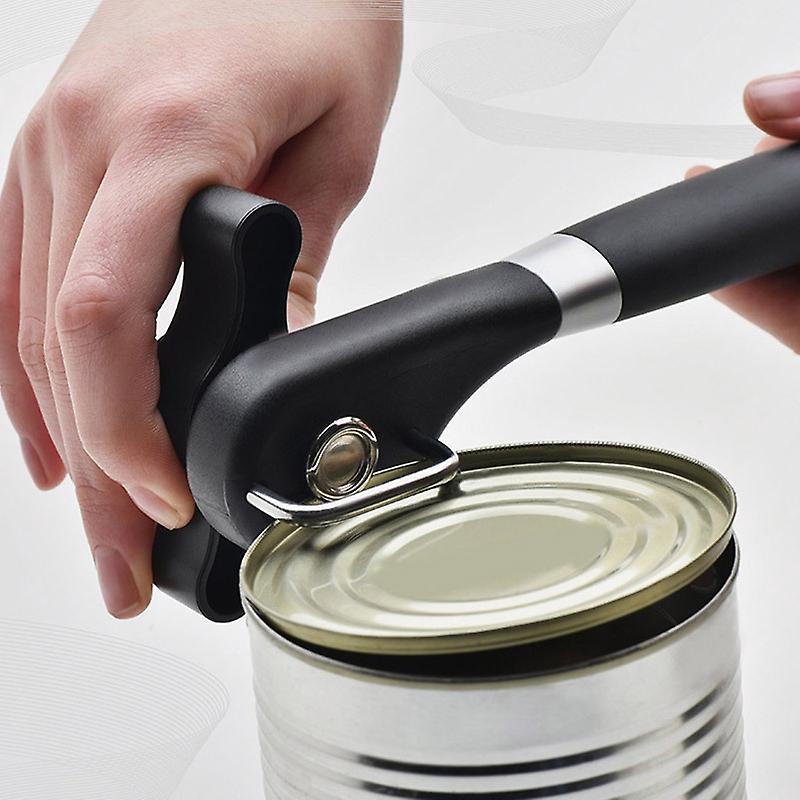 Manueller Dosenöffner Mit Glatter Schneide, Handlich, Keine Scharfen Kanten Mit Weichen Griffen, Dosenöffner Aus Lebensmittelechtem Edelstahl, Professionell Ergonomisch