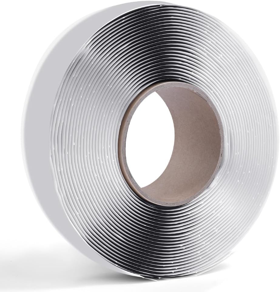 Butyl-dichtungsband, 2 Mm X 50 Mm X 10 M, Wasserdichtes Gummidichtungsband Für Leckagen, Reparatur Von Auto-, Lkw-, Fenster-, Tür- Und Wohnmobilfenstern Sowie Windschutzscheiben, Scheinwerfern Und Däc