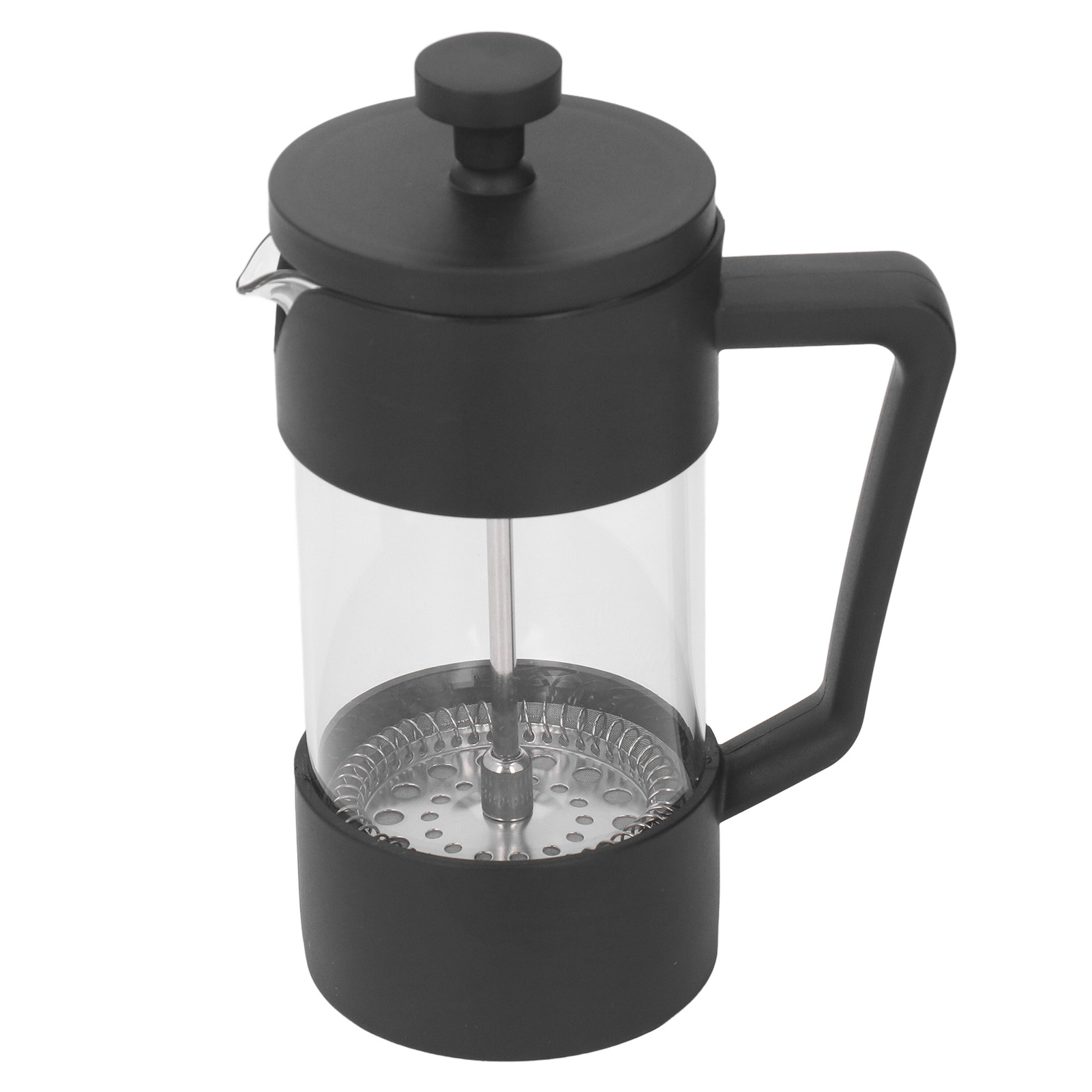 Manuelle Kaffeemaschine. Schwarze Glaskaffeemaschine, 600 Ml, Für Kaffeeliebhaber Zu Hause.
