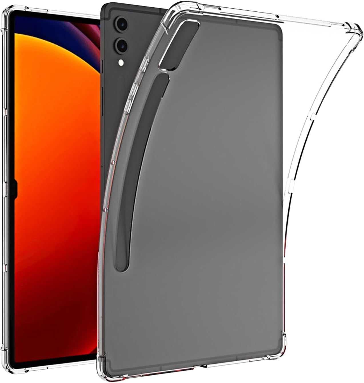 Schutzhülle Für Tablets, Kompatibel Mit Samsung Galaxy Tab S9 11" - Transparente Tpu-schutzhülle - Schlankes Design Mit Umfassendem Schutz