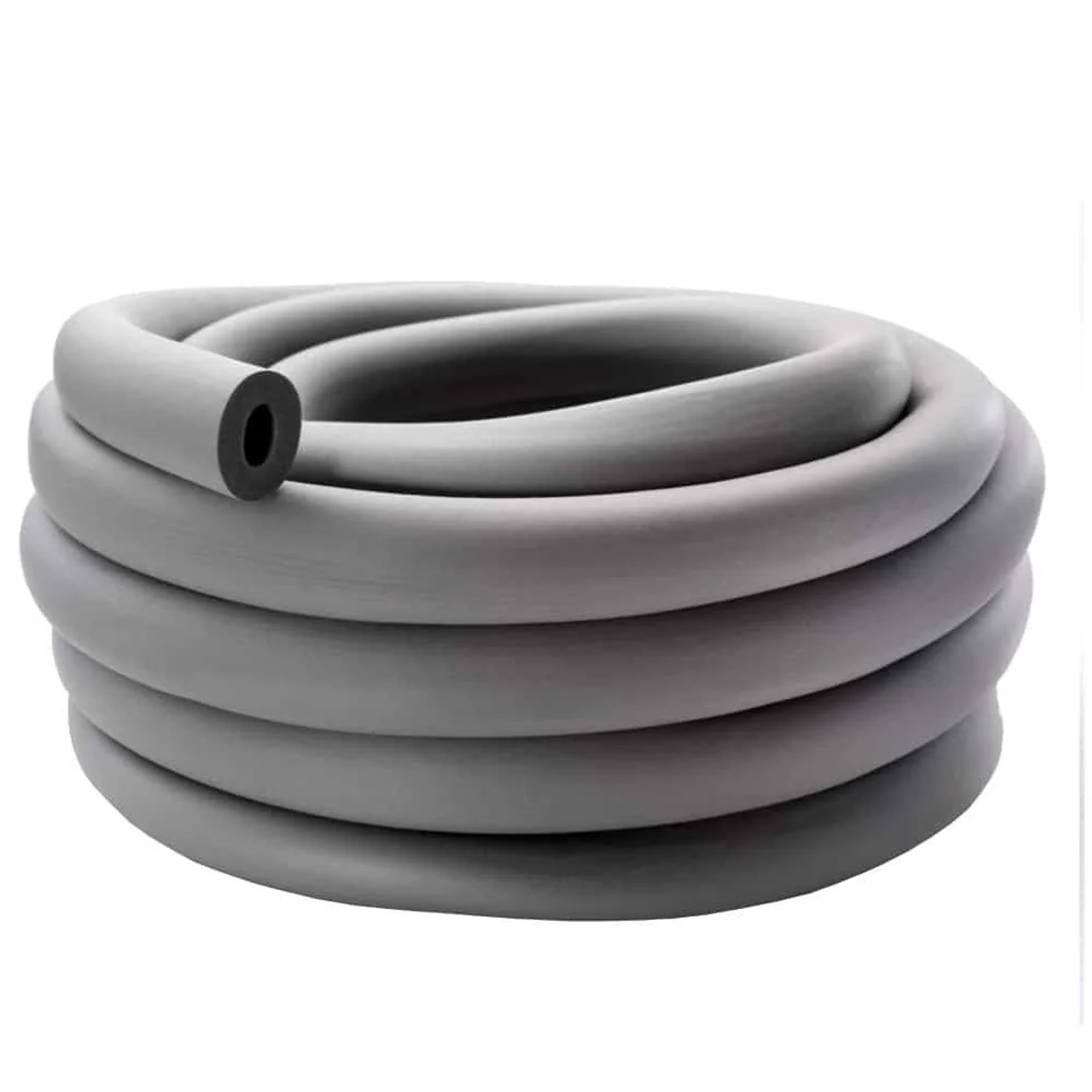 Aeroflex® Sh Coil Pipe Insulation, Pipe Lagging - Continuous, Self-adhesive, Flexible Insulation Material From Closed-cell Foam Rubber Base, Black - 15 X 10 Mm/30m