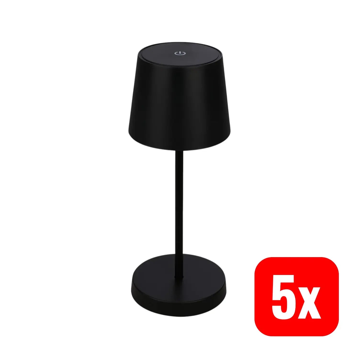 [gebraucht] B-ware Briloner Tischlampe Leuchte Led Boja Kabellos Dimmbar Spritzwasserschutz 5 Stück