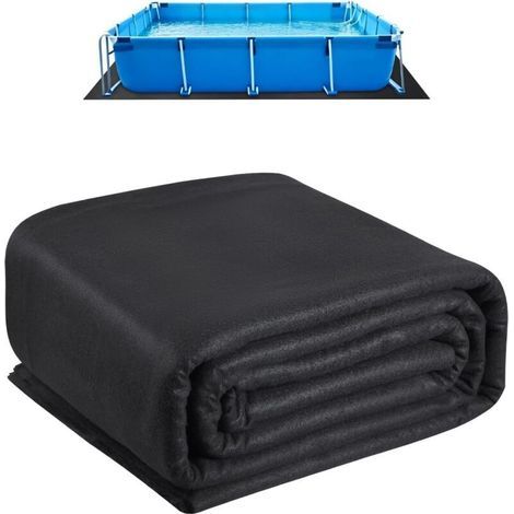 Quadratische Poolbodenmatte – 2 X 3 M, Stichfest, Rutschfest – Für Aufstellpools Und Whirlpools