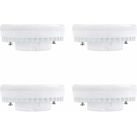 Bunthaus Gx53 9w Led-spot, Warmweiß 3000k, 900lm, Ac 230v, Entspricht Cfl Gx53 15-18w, 120° Gx53 Led-reflektorlampe Für Küchenschränke/kleiderschränke, Nicht Dimmbar, 4er-pack [energieklasse A+]