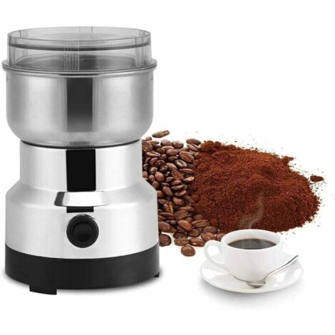 Bunthaus Elektrische Kaffeemühle, Nuss- Und Getreidemühle, Edelstahl-lebensmittelmühle, Elektrische Kaffeemühle Und Mixer, Mühle Für Kaffeebohnen, Leinsamen Und Andere Gewürze