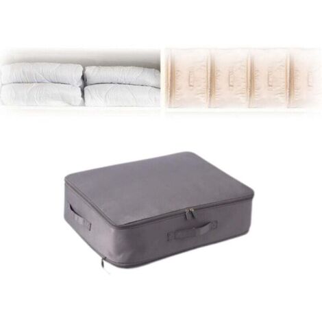 Bunthaus Ultrakleiner, Selbstkomprimierender Organizer, Kompressionsbeutel, Aufbewahrungsbeutel Für Kleidung, Vakuumierhüllen, Ideal Für Mobiltelefone (grau)