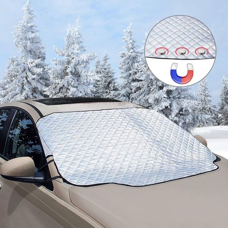 Bunthaus Auto-sonnenschutz Für Die Windschutzscheibe, Sonnenschutz Für Die Frontscheibe, Sonnenschutz Für Die Windschutzscheibe, Mit 3 Magneten, Gegen Sonne, Uv-strahlen, Schnee, Eis, Frost, Staub
