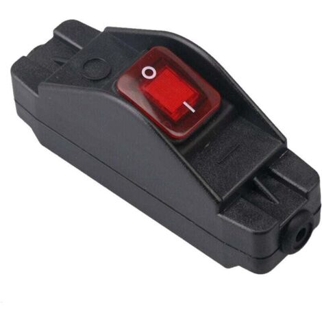 Bunthaus Ip65-druckknopf-netzschalter, Wasserdicht, Schwarz, Ein/aus-schalter, 30 A, 220 V