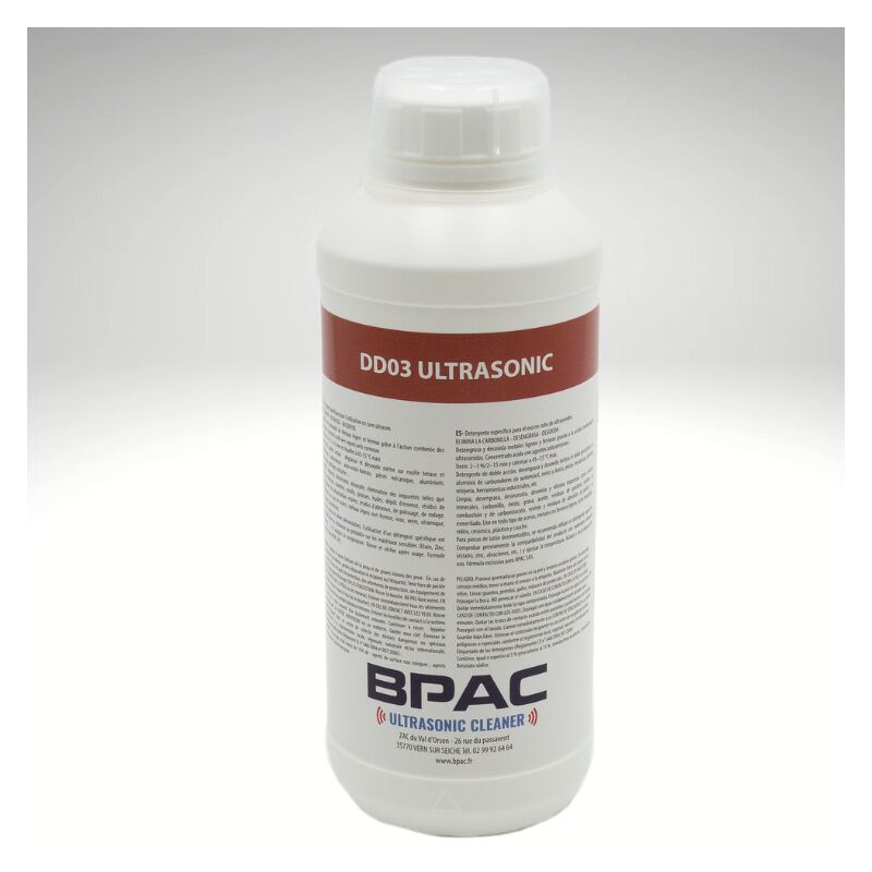 Bpac Dd03 Ultraschallreiniger – Reinigungsmittel, Desoxidationsmittel, Entfetter
