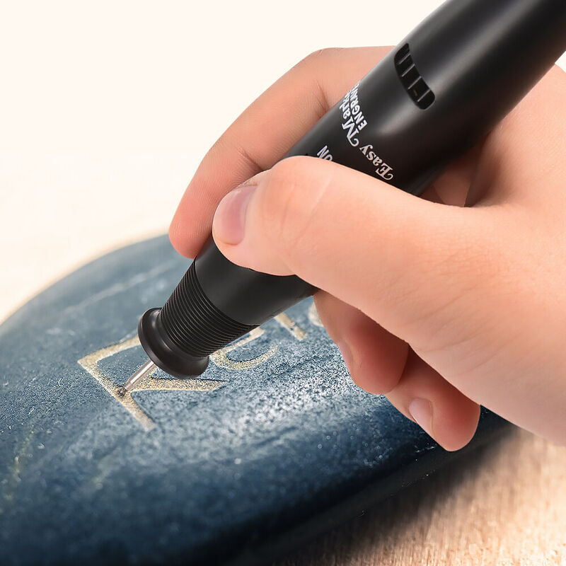 Vurahome – Tragbarer Präzisions-elektrogravierstift, Diy-gravurmaschine, Batteriebetrieben, Mit Starker Diamantspitze Für Schmuck, Metall, Kunststoff, Glas, Keramik Und Stein (schwerkraft)