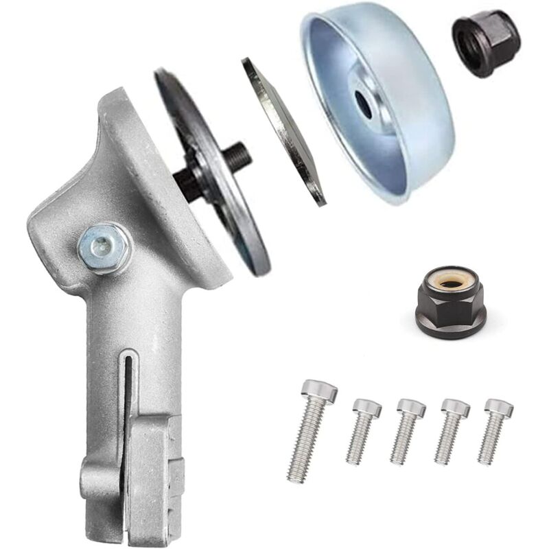 Freischneiderkopf – 10 Zähne – 25,4 Mm Vierkantschaft – Leichtes Und Robustes Aluminium – Kompatibel Mit Fs56, Fs70, Fs91, Fs120, Fs250