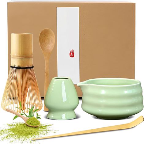 5-teiliges Rosa Matcha-set, Matcha-besen, Geeignet Zur Zubereitung Von Matcha-tee Für Zuhause, Büro Und Teestube, Matcha-besen (cyan)