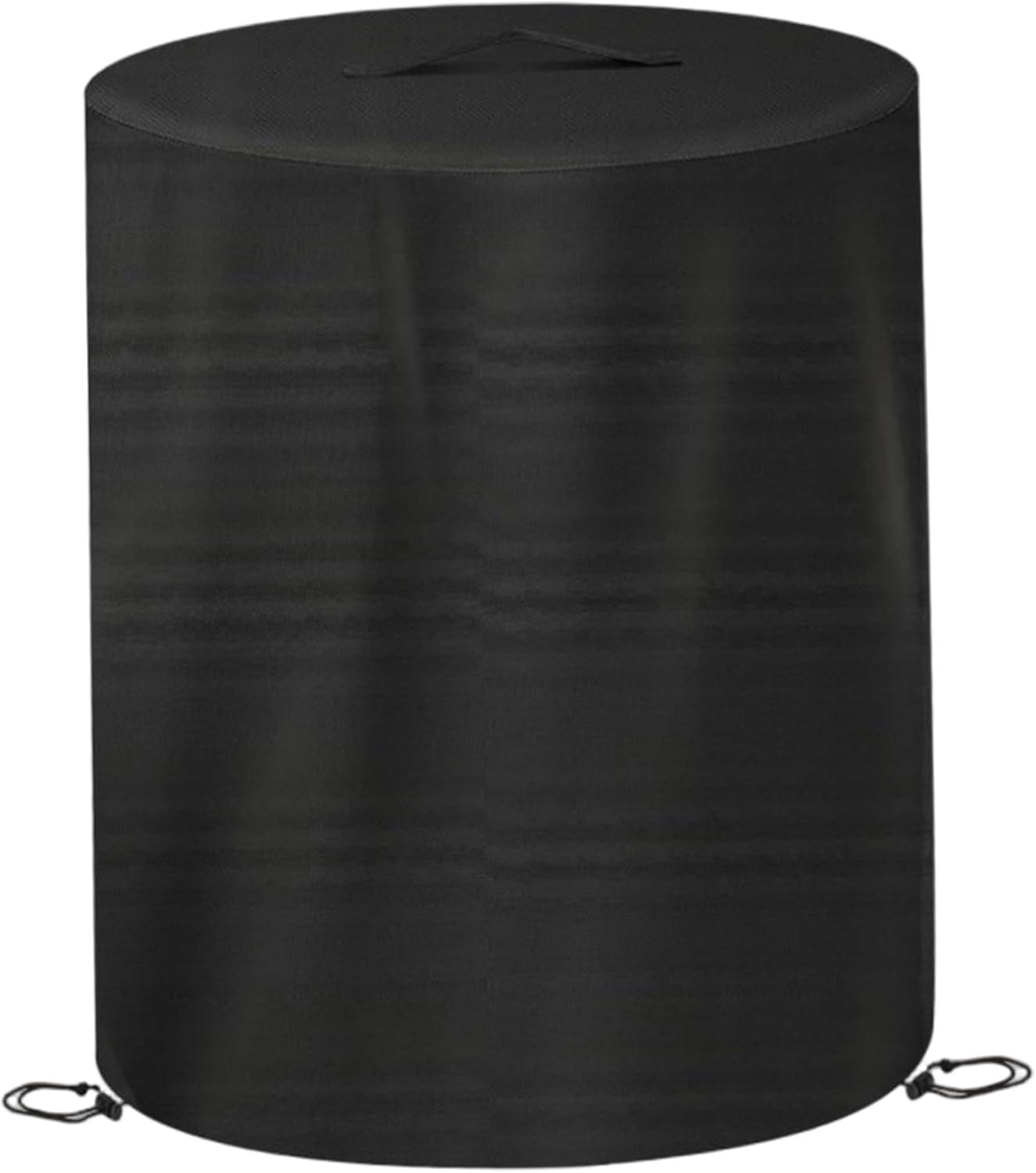 Runde Feuerstellenabdeckung, 60 X 74 Cm, Wasserdicht, Staubdicht, Ölfrei, Truthahnfritteusenabdeckung, Outdoor-schutzabdeckung Mit Oberem Griff Für Grill Und Terrassenheizung