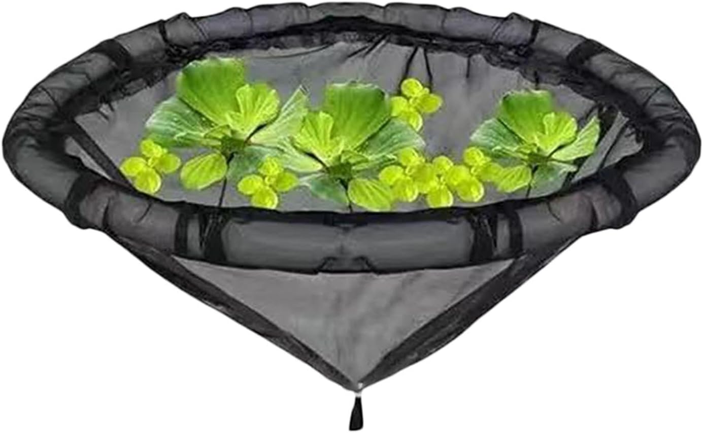 Wasserschutzring Wiederverwendbare Fischbarriere Mit Rahmen, Schwimmender Inselteichschutz, Für Gartenteiche Und Landschaftsgärtner