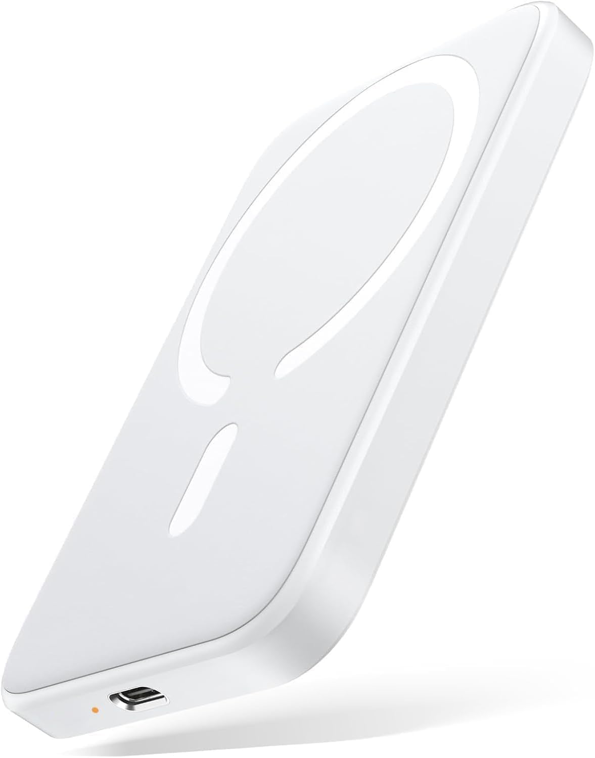 Externer 10000-mah-akku, Kabellose Magnetische Powerbank, 20-w-schnelllade-powerbank Mit Usb-c-eingang Und -ausgang, Tragbares Induktionsladegerät, Kompatibel Mit Iphone 17/16/15/14/13/12, Galaxy Ipad