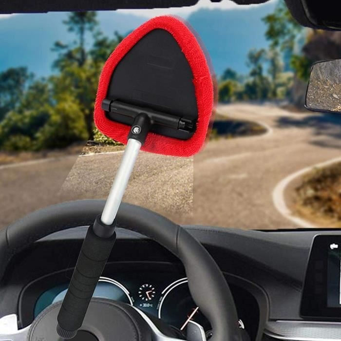 Autoscheibenreinigungsbürste, Windschutzscheibenreiniger, Dehnbares Mikrofasertuch, 28–47 Cm Länge, Autoglasreinigung