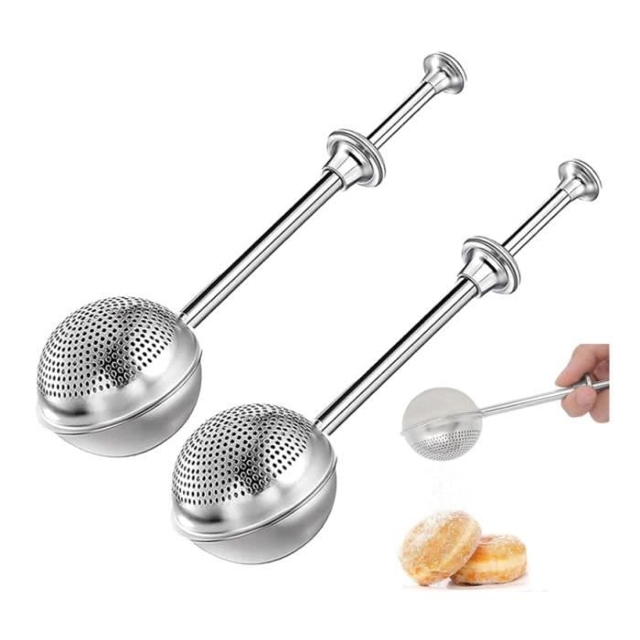 Mehlsieb, Mehlfilter, Edelstahlsieb Zum Mahlen Von Kaffeepulver, Kakao, Zimt, Mehlsieb