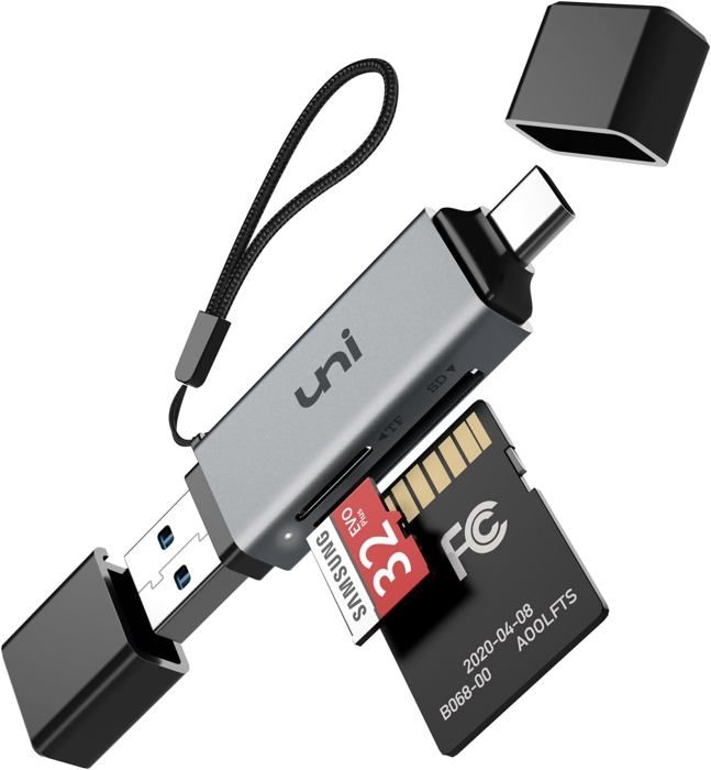 Sd-kartenleser, Usb-c-speicherkartenleser, Usb 3.0/usb-c-adapter, Unterstützt Sd/micro Sd/sdhc/sdxc/mmc, Für Iphone
