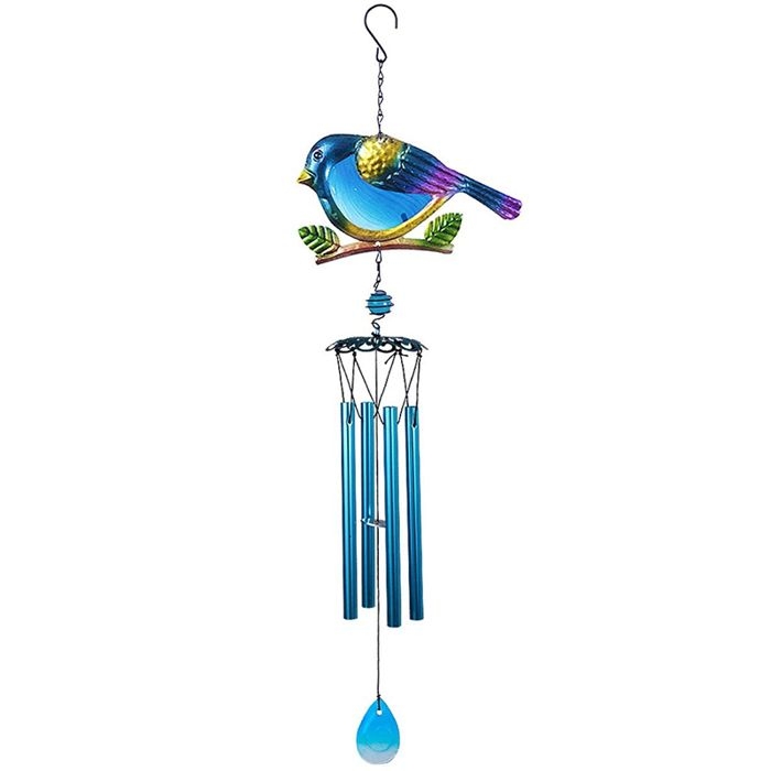 Windspiele, Windspiele Für Drinnen Und Draußen, Romantisches Windspiel Mit Blauem Vogel, Mobiles Zur Dekoration