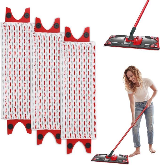 3er-pack Ersatz-mikrofasertücher Für Vileda Easywring Ultramax / 1-2 Sprüh-mikrofasertücher Für Vileda Ultramax