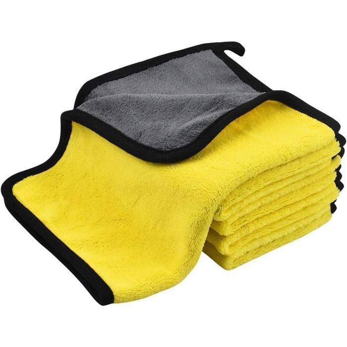 Mikrofasertücher Für Autos, 8er-set, Reinigungs-, Polier- Und Trockentücher Für Die Autopflege, Mikrofasergewebe, 40 X 30 Cm