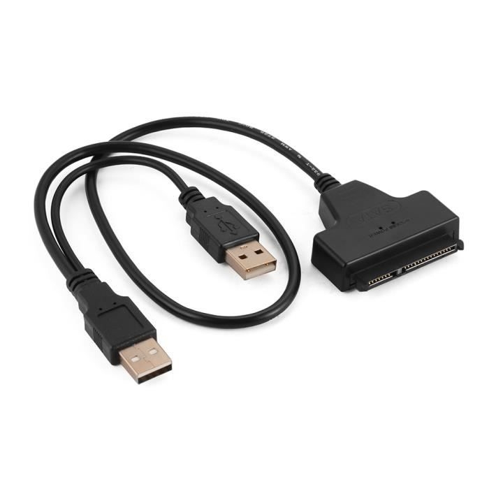 Usb 2.0 Auf Sata 22-pin 2,5-zoll Externe Hdd/ssd-festplattenadapterkabel, High-speed-sata-kabel